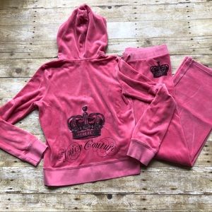 Juicy Couture Velour Track Suit